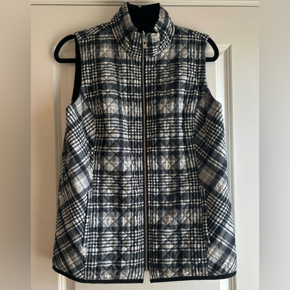 Belle by Kim Gravel Reversible Quilted Vest